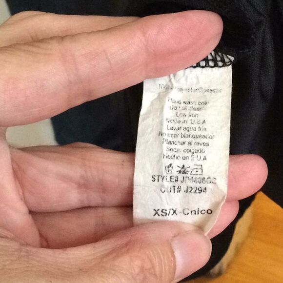 G by Guess chiffon open back lined halter dress XS - Picture 5 of 5